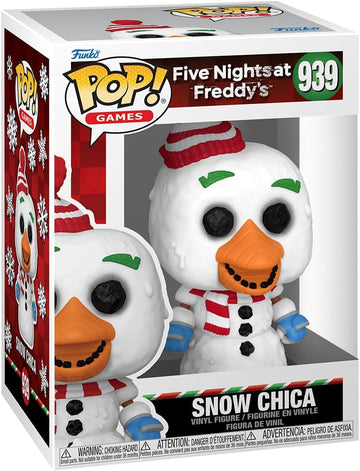 Funko Pop! Games: Five Nights At Freddy's (FNAF) - Holiday Snow Chica