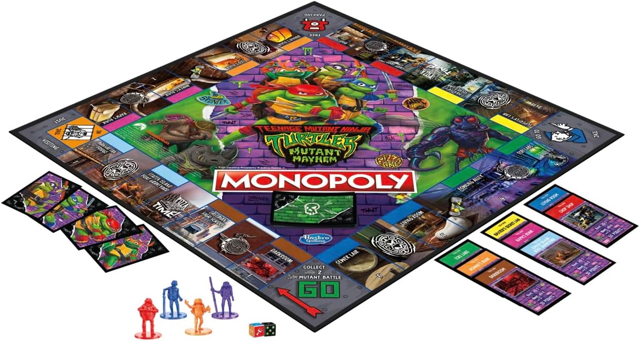 Teenage Mutant Ninjas Monopoly Mayhem Edition