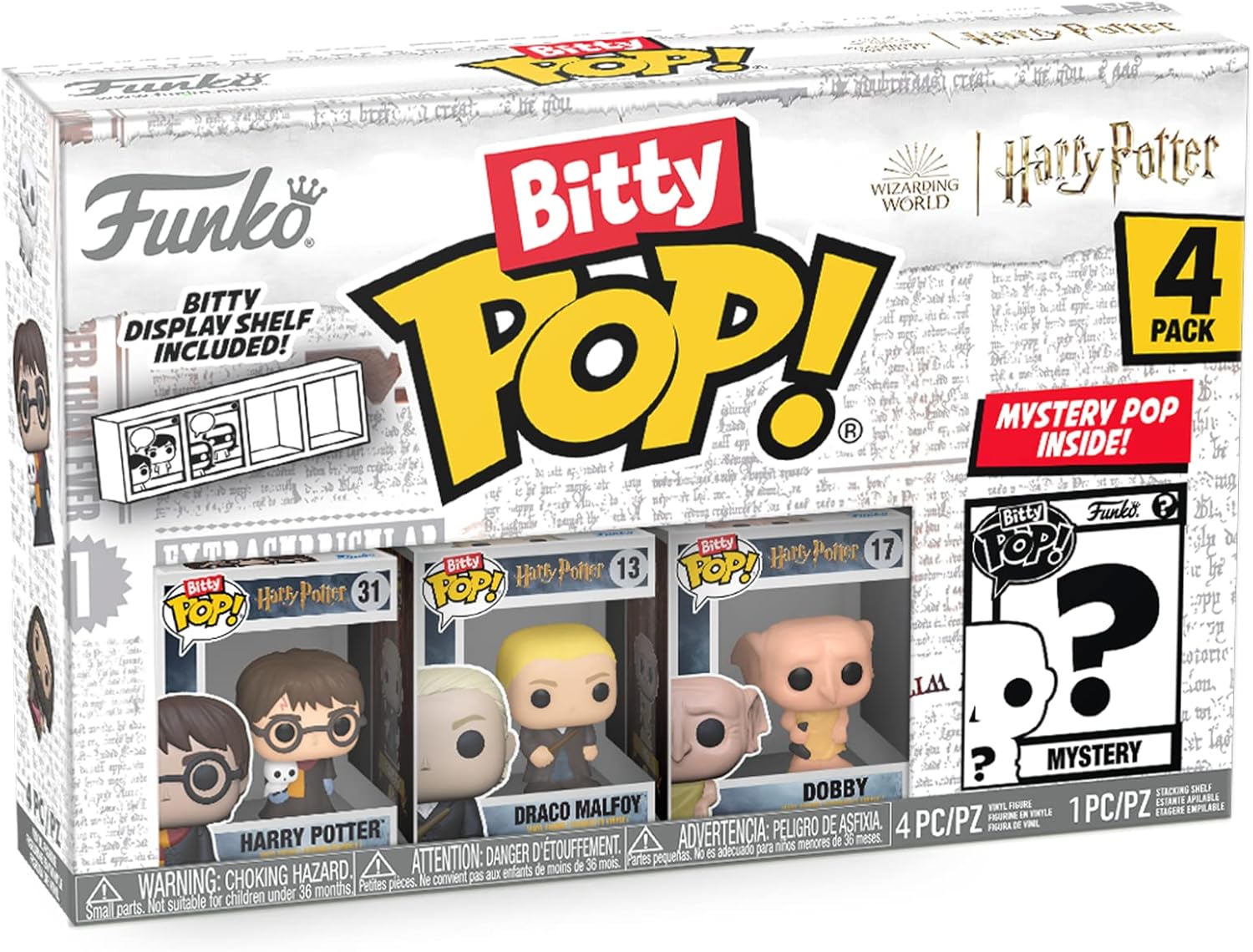 Funko Bitty Pop: Harry Potter Multipack Series 1 - Choose Your Toy!