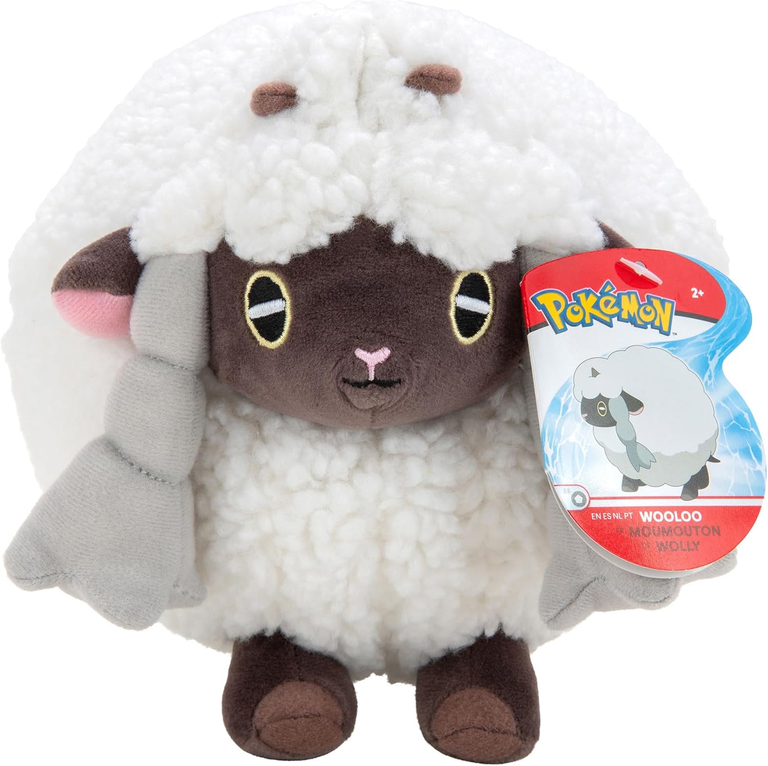 Pokemon WOOLOO PLUSH - 8-Inch