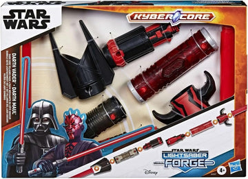 Star Wars Lightsaber Forge Kyber Core Darth Vader & Darth Maul Lightsaber 2-Pack
