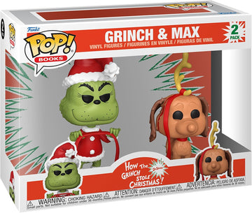 Funko Pop! Books - The Grinch With Max