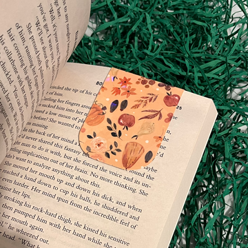 Autumnal magnetic bookmark
