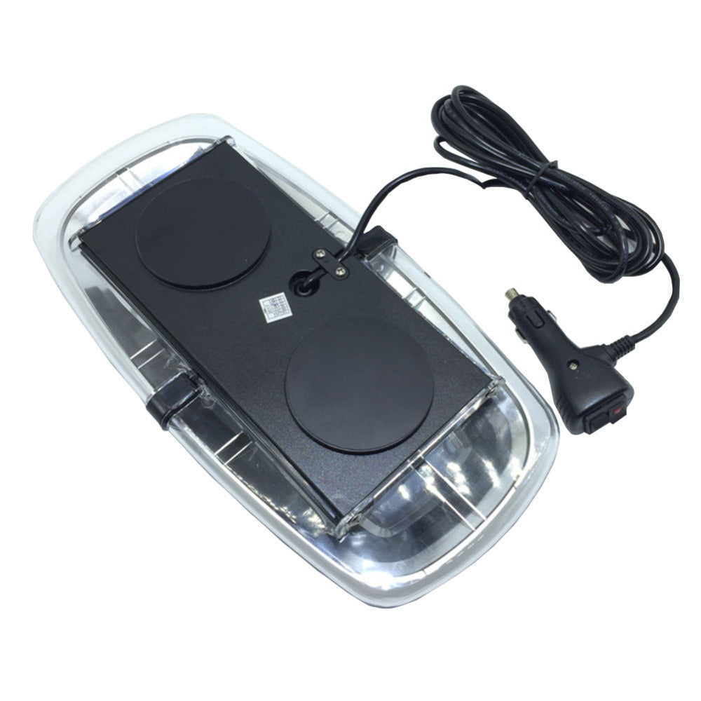 Amber Roof Strobe Light Emergency Beacon Flashing Warning Mini Lightbar