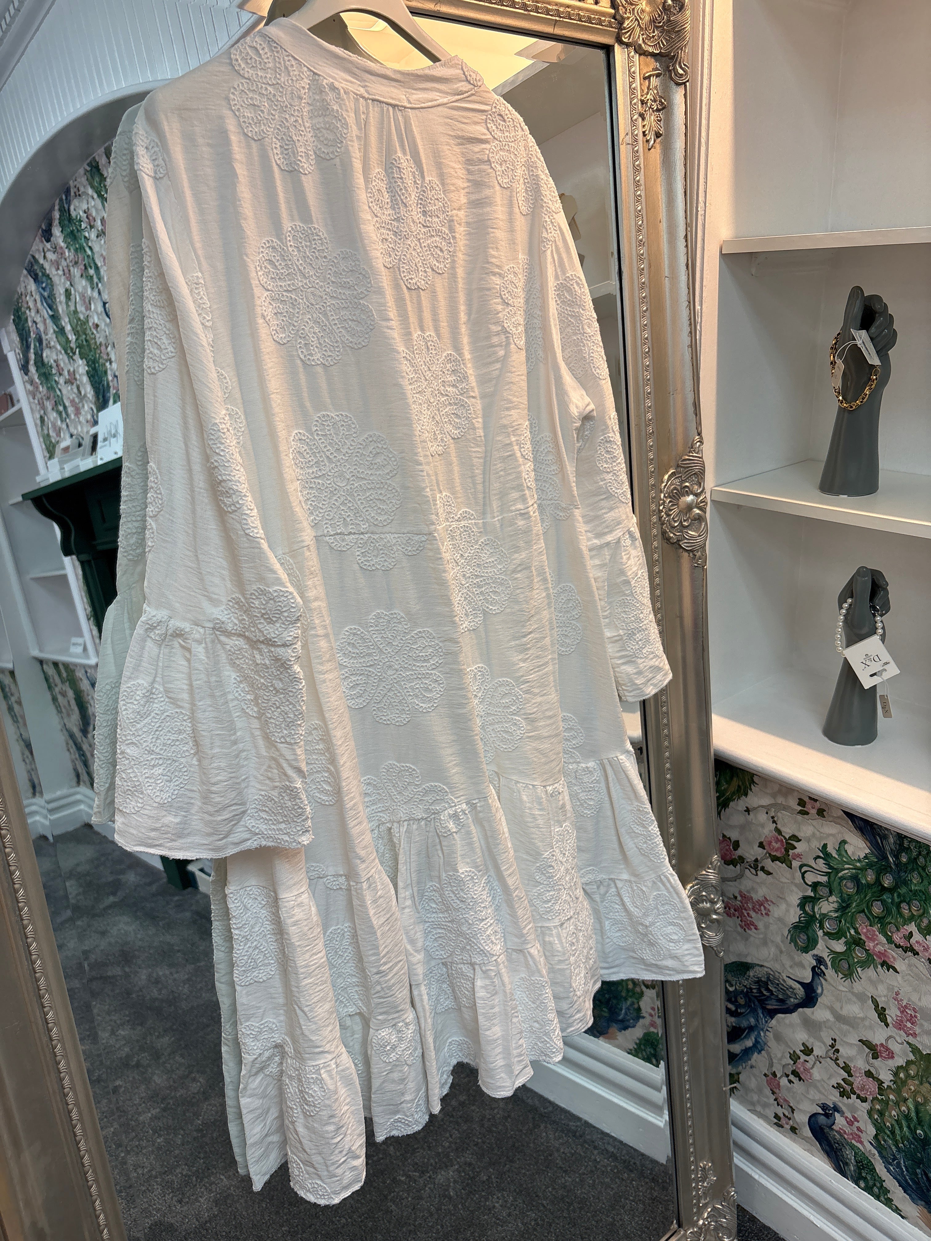 Cotton Floral Dress | One Size 8–18 | 100% Cotton