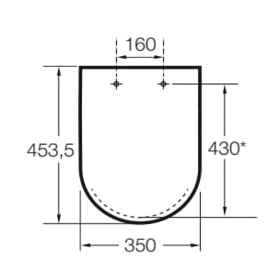 The Gap Standard Toilet Seat