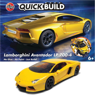 QUICKBUILD Lamborghini Aventador - Yellow