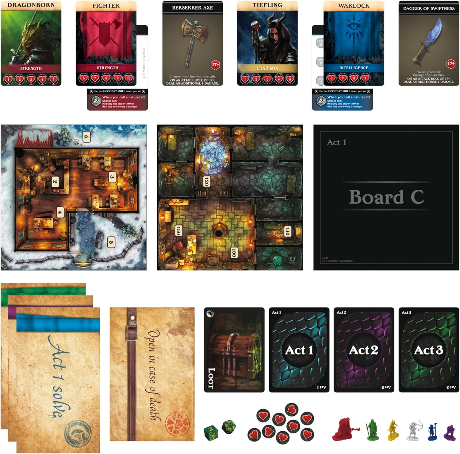 Hasbro Gaming Dungeons & Dragons: Bedlam in Neverwinter