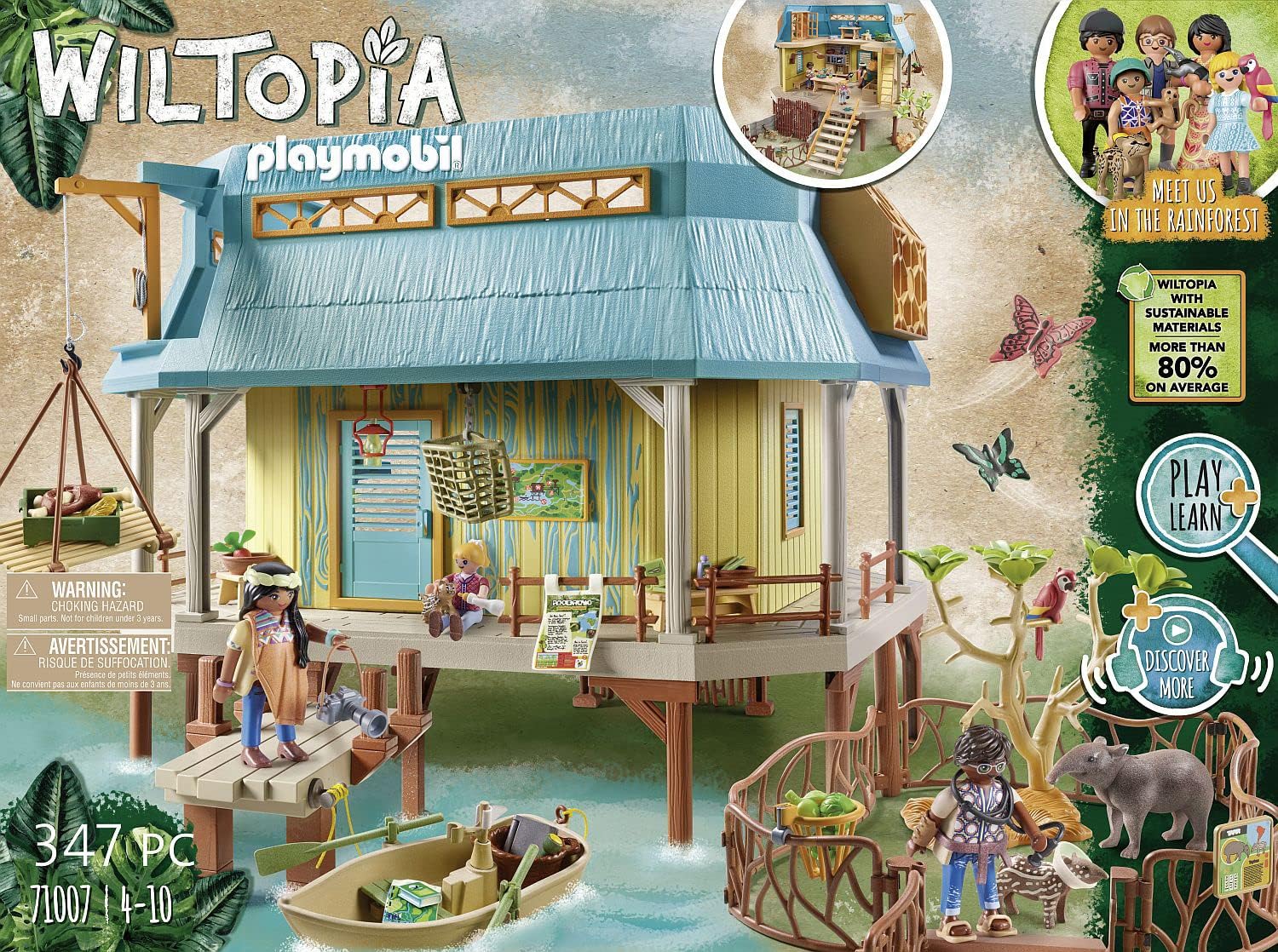 Playmobil Wiltopia Research Base 71007