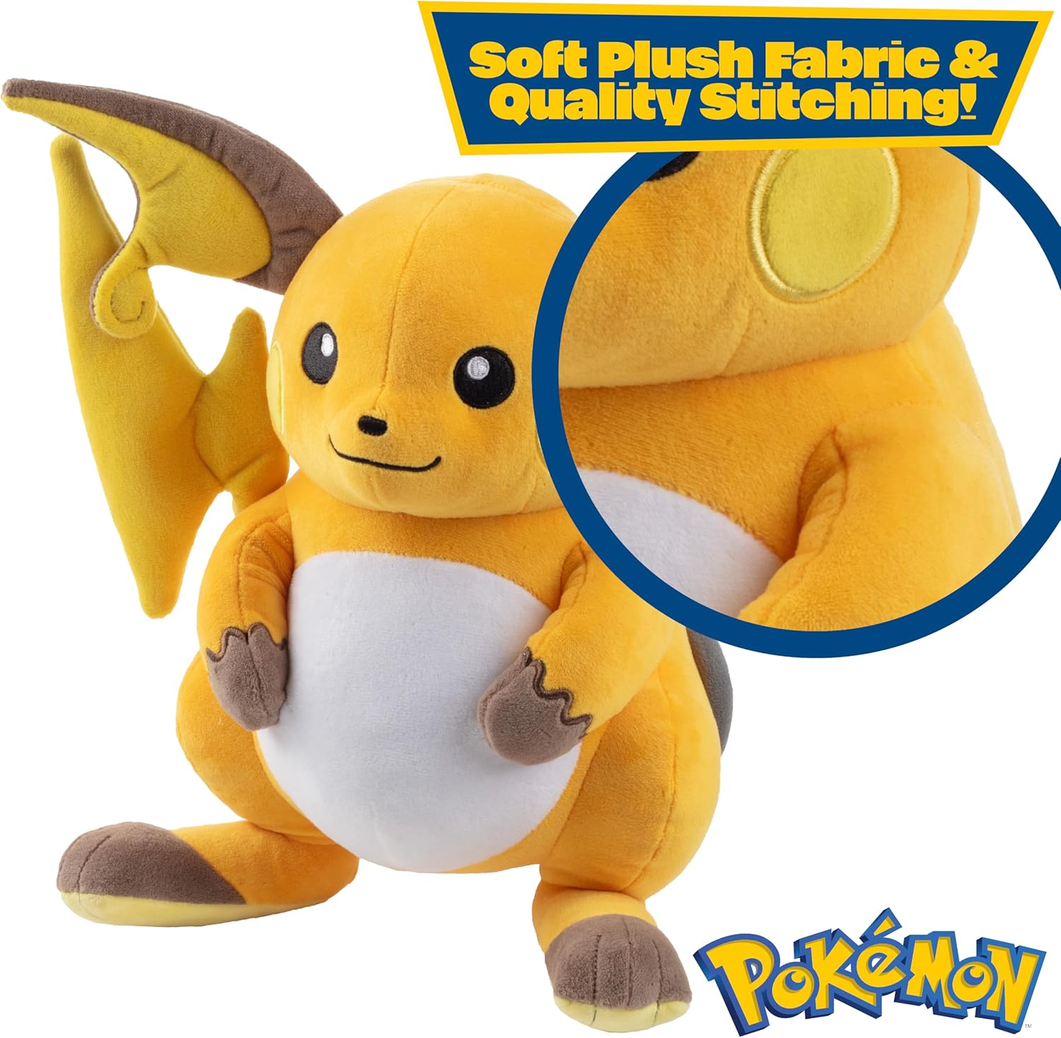 Pokémon 30cm Plush - Raichu Official Plush