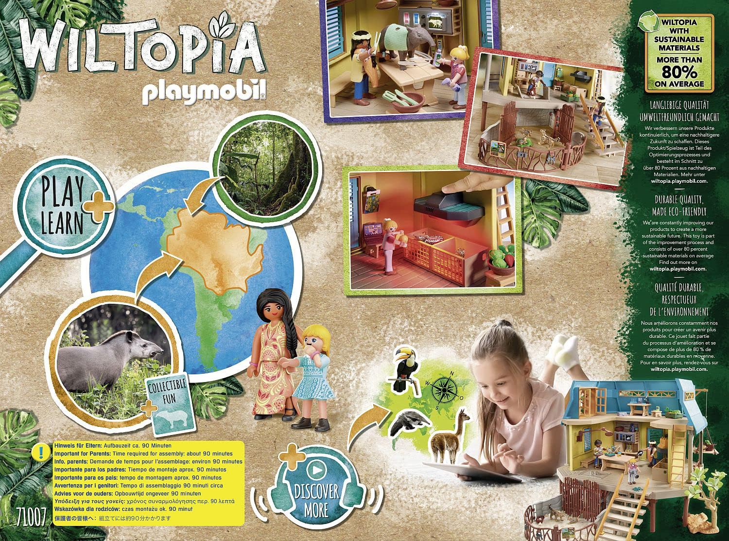 Playmobil Wiltopia Research Base 71007
