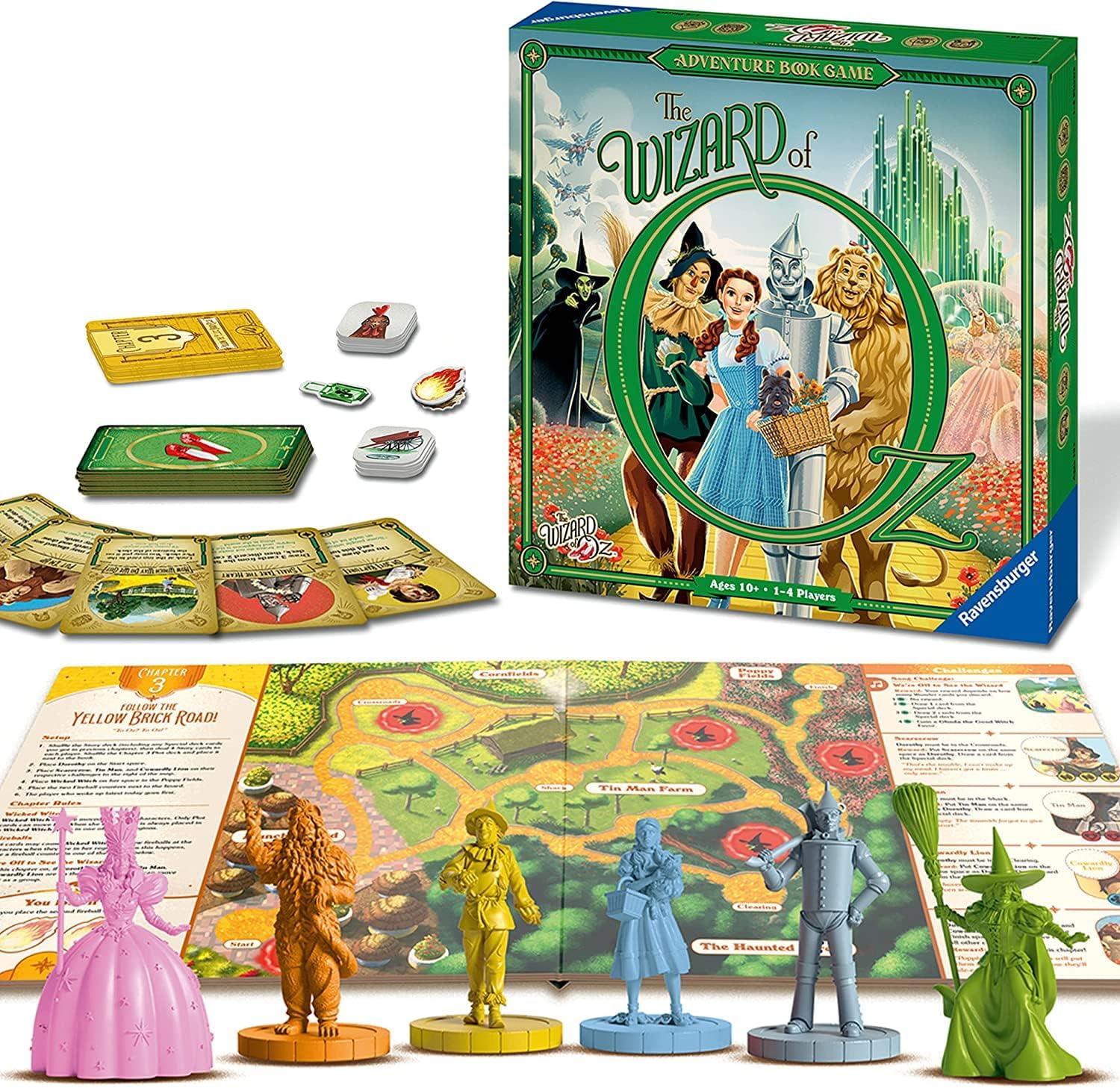 The Wizard of Oz Adventure Book - Family Strategy Board Game