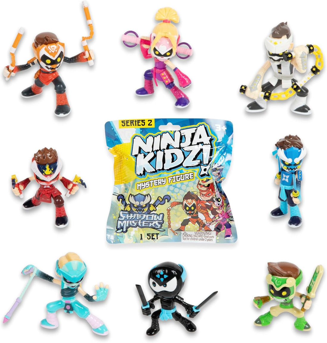 Ninja Kidz Shadow Masters Mystery Figures Series 2