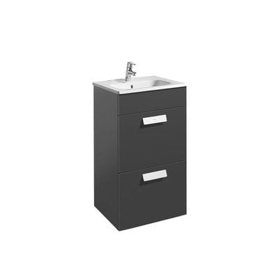 Debba Unik 600mm 2 Drawer Wall Hung Vanity Unit - All Colours