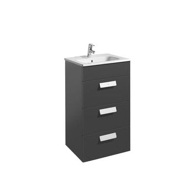 Debba Unik 600mm 3 Drawer Wall Hung Vanity Unit - All Colours