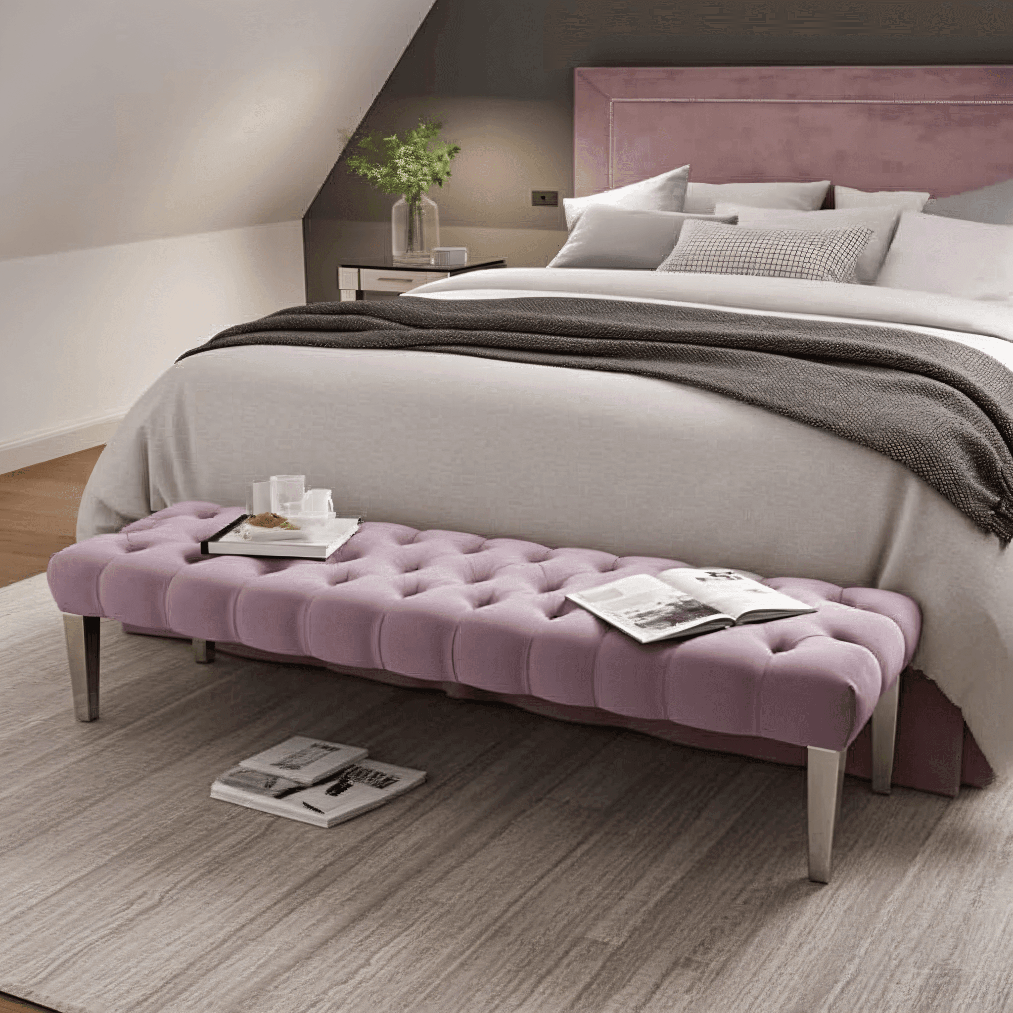 Zanetti Milano Bed Frame – Luxury Chesterfield Style