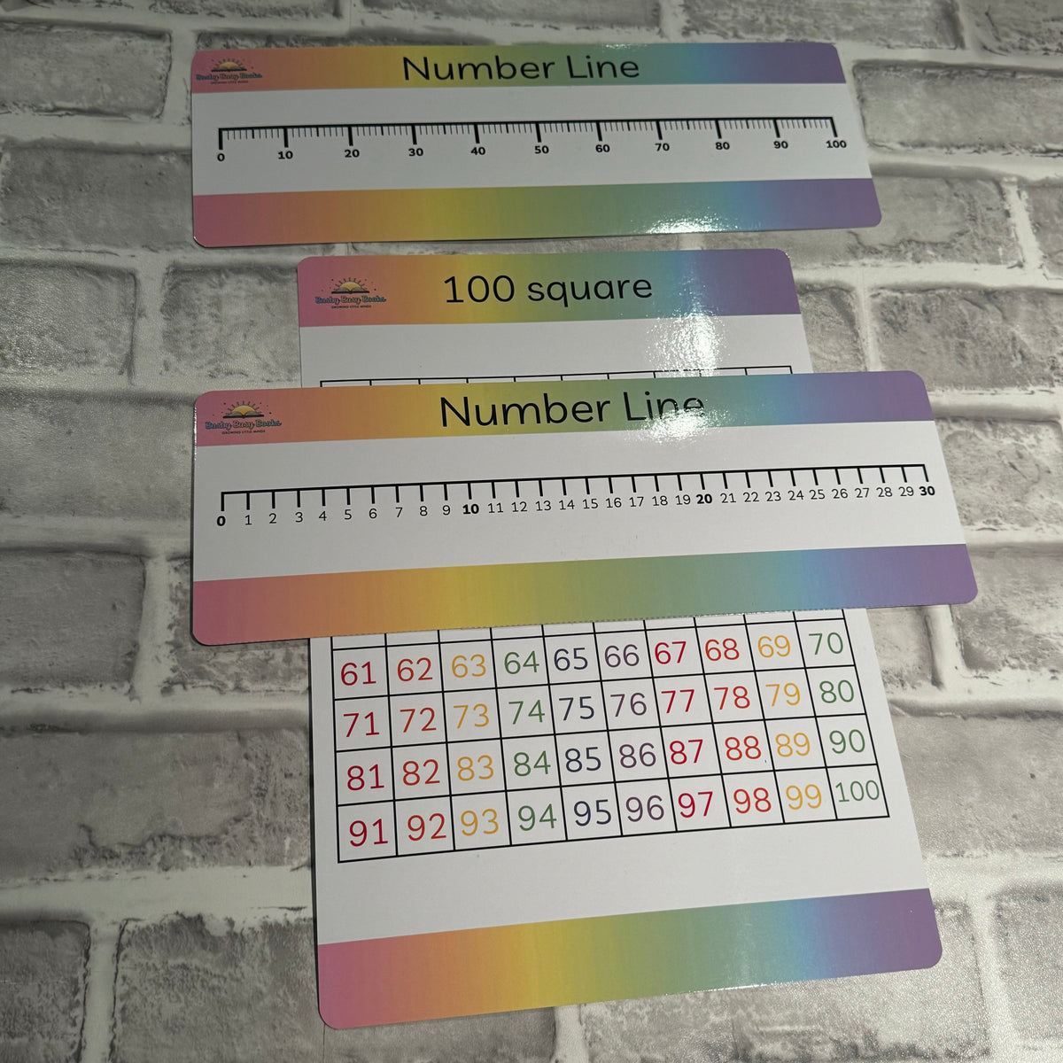 100 square / Number Lines – Empire Warehouse