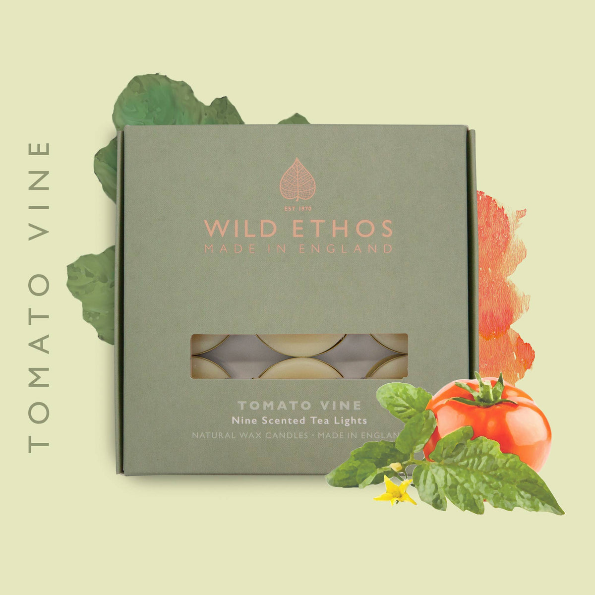 Tomato Vine Scented Tealights