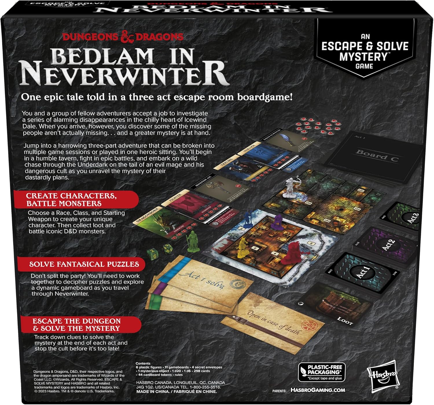 Hasbro Gaming Dungeons & Dragons: Bedlam in Neverwinter