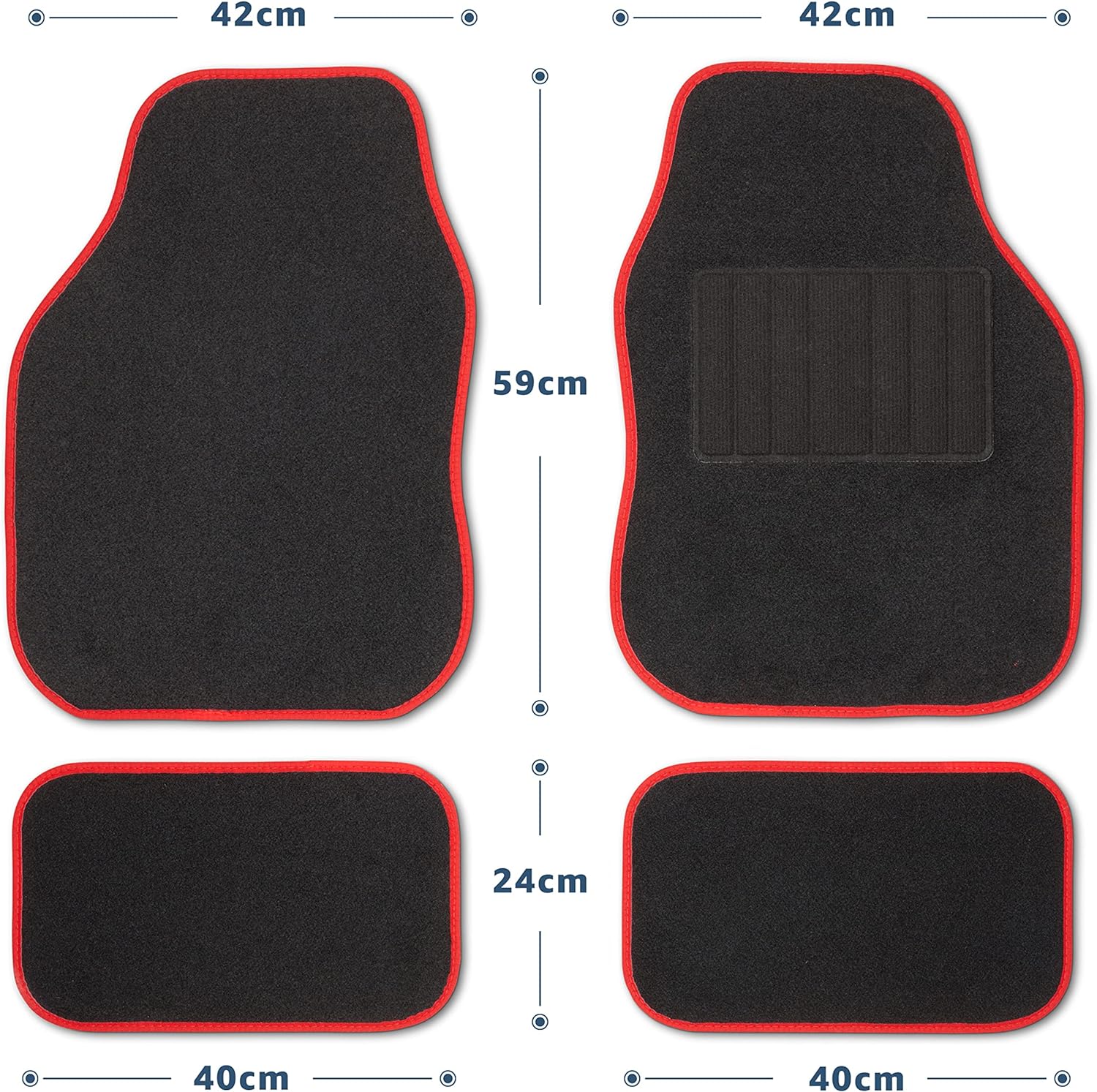 Universal Car Mats - Right Hand Drive