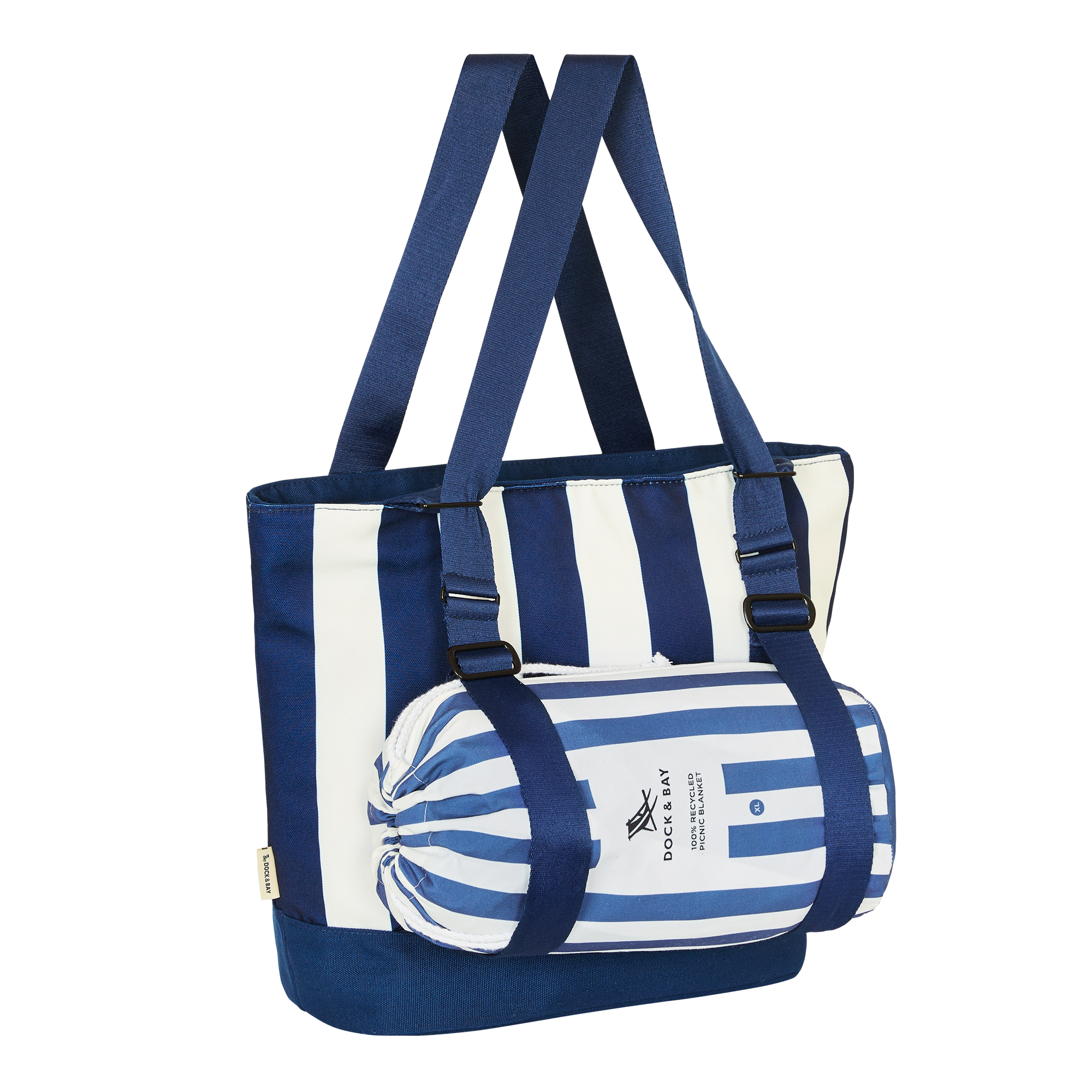 Dock & Bay Cooler Bag - Whitsunday Blue: One Size