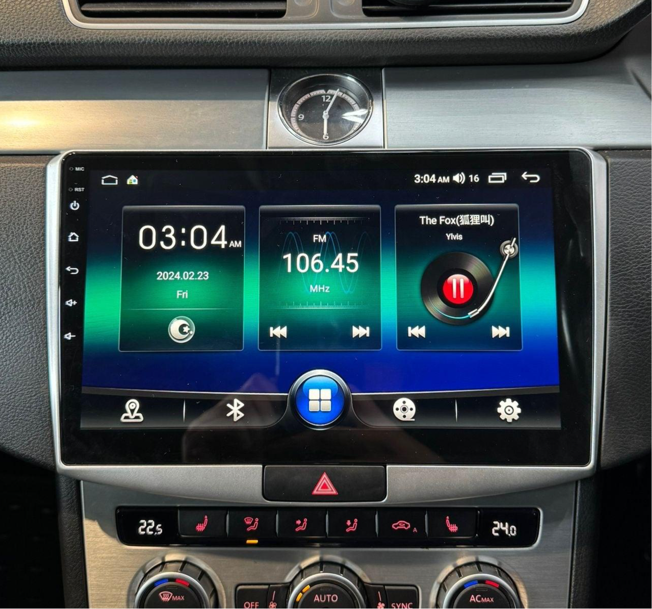 VW Passat Apple Carplay / Android Auto 10" Stereo Upgrade 2005-18