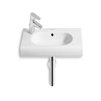 Meridian-N Compact 600mm Wall-Hung Basin 1 Tap Hole