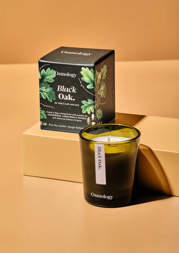 Black Oak Mini Candle