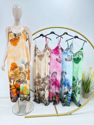 Jungle Print Cami Dress – One Size (Fits 8–18/20)