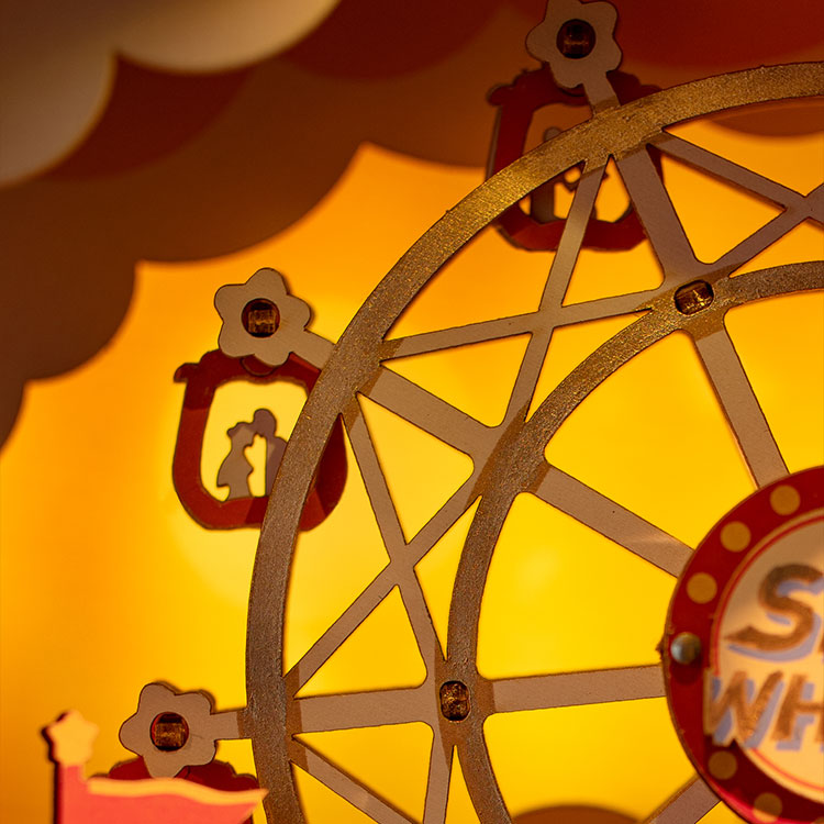 Sunset Carnival AMT01 3D Wooden Puzzle