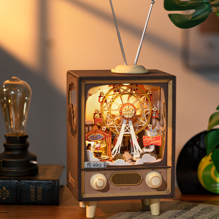 Sunset Carnival AMT01 3D Wooden Puzzle