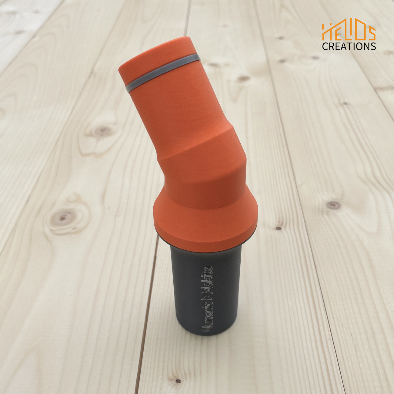 Dust Adapter for Makita RT0700 / DRT50Z and Clones to Numatic Henry Vacuum Cleaner – Angled Seal