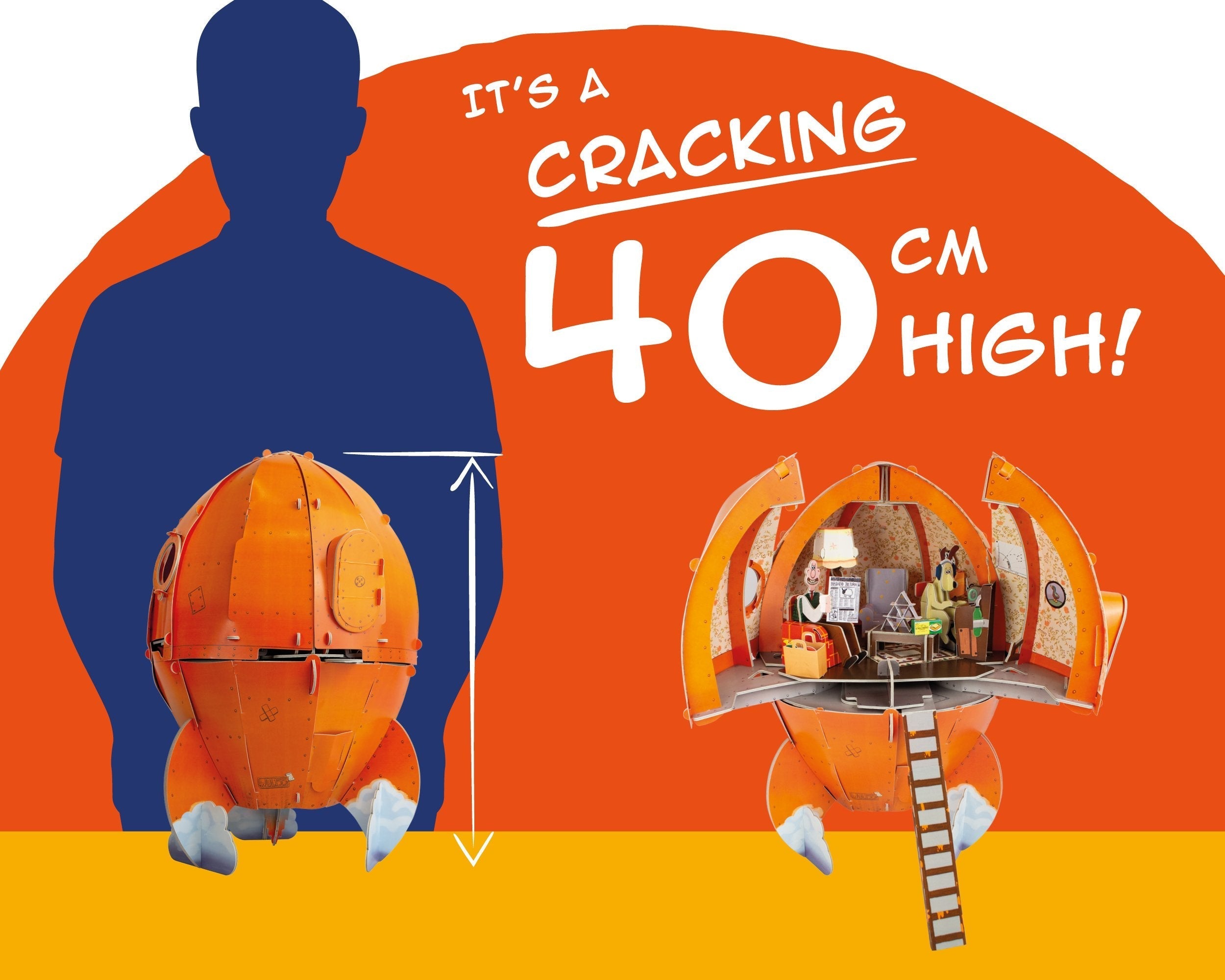 Wallace & Gromit Rocket - Build Your Own