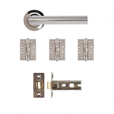 Ares Polished Chrome Latch Kit