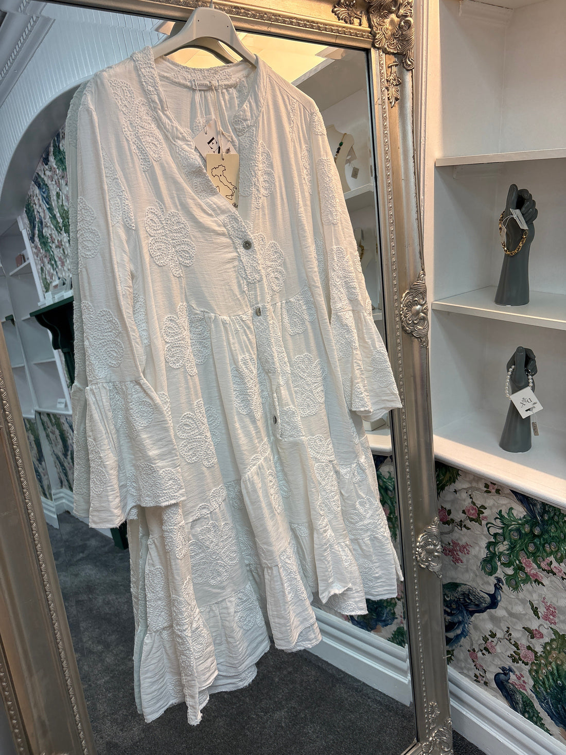 Cotton Floral Dress | One Size 8–18 | 100% Cotton