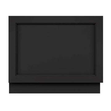 Matt Black Bath End Panel - All Sizes