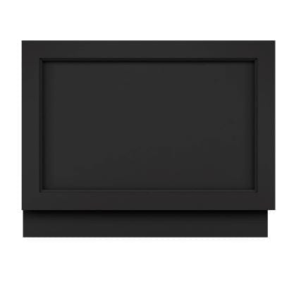Matt Black Bath End Panel - All Sizes