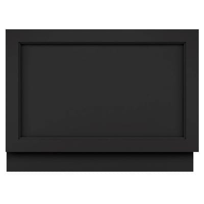 Matt Black Bath End Panel - All Sizes