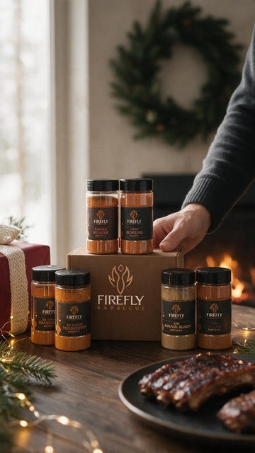 BBQ Christmas Six Pack Rub Gift Box - Spicy