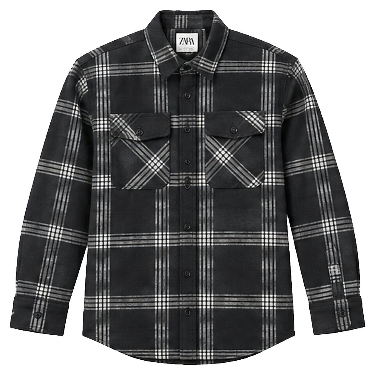Ex High Street Brushed Cotton Overshirt