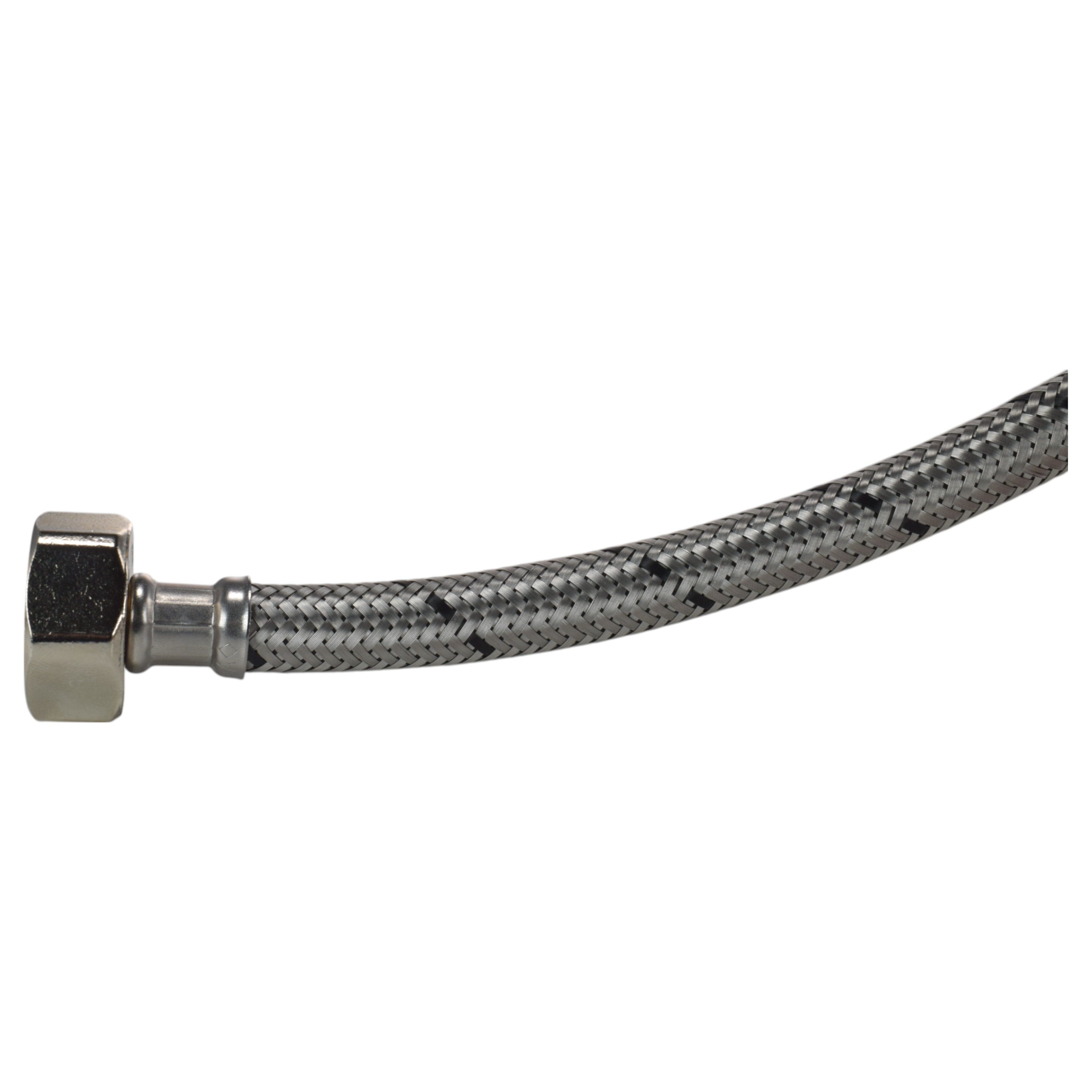 15mm Brass Compression Flexi Hose 500mm - ¾” BSPF