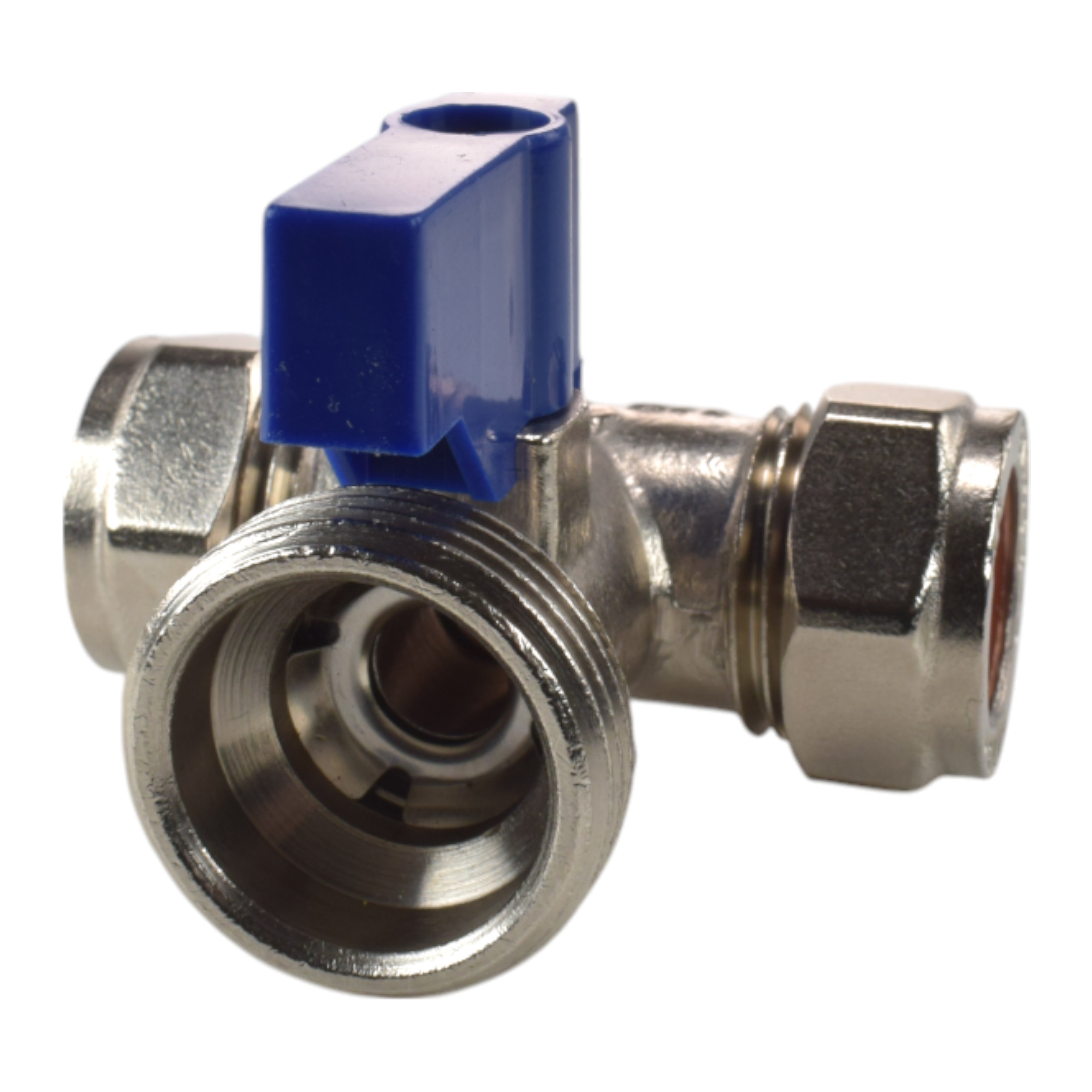 Brass Barbed Bib Tap STANDARD Connection Kit x2