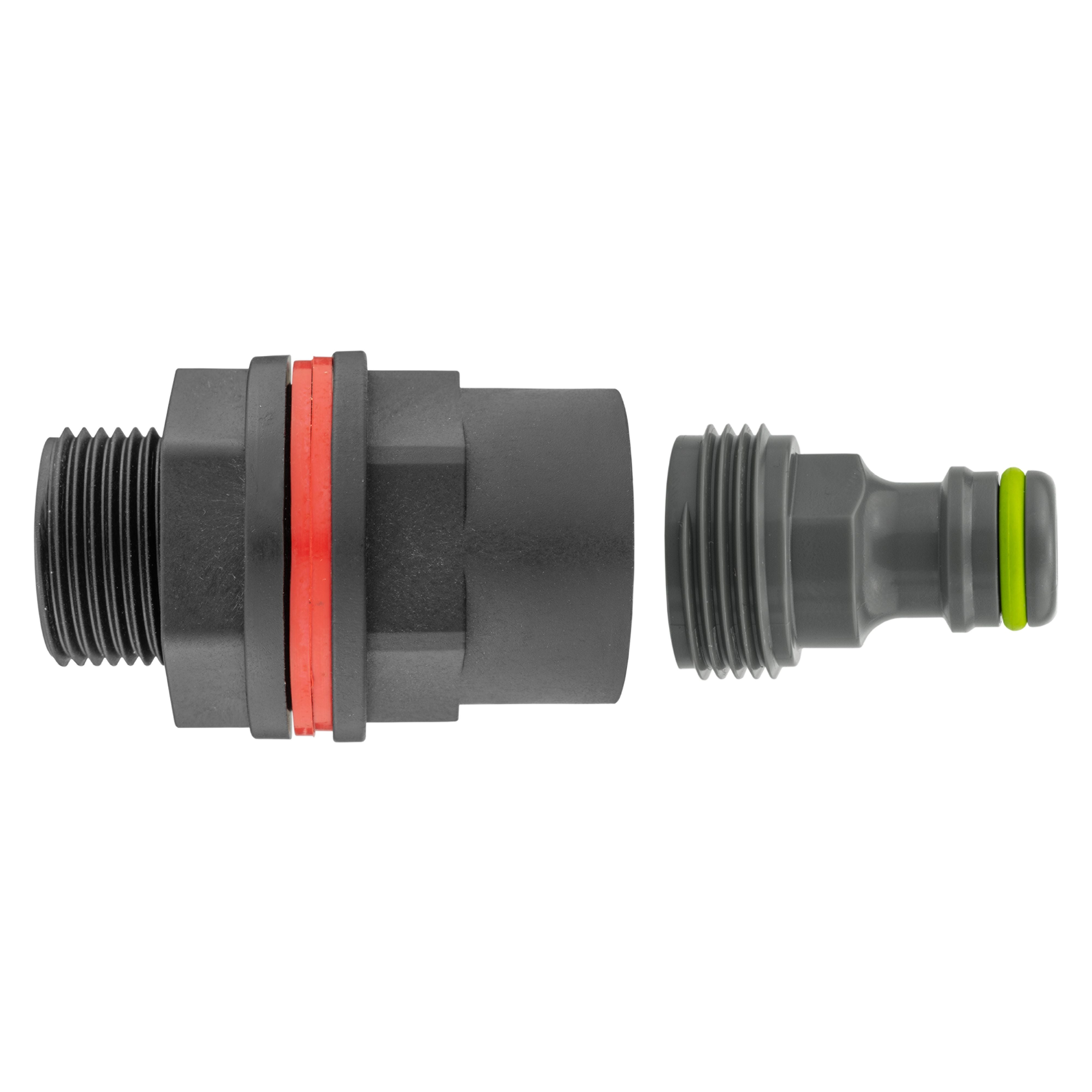 Water Butt Kit  ½” BSPM-F with Male Quick Connector (Lime)