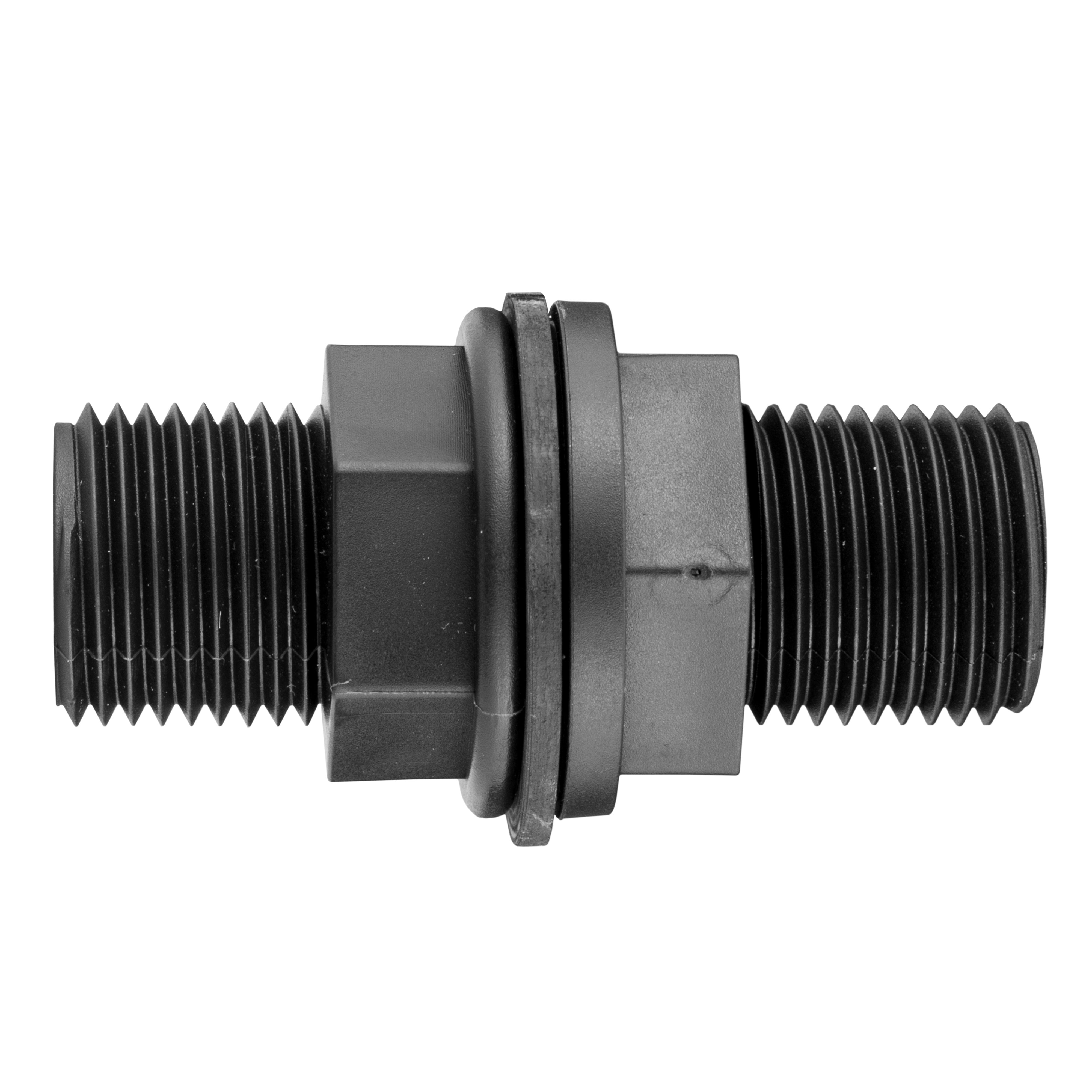 Water Butt Kit 1/2” BSP with Metal BSPF Bib Valve and Male Quick Connect Outlet