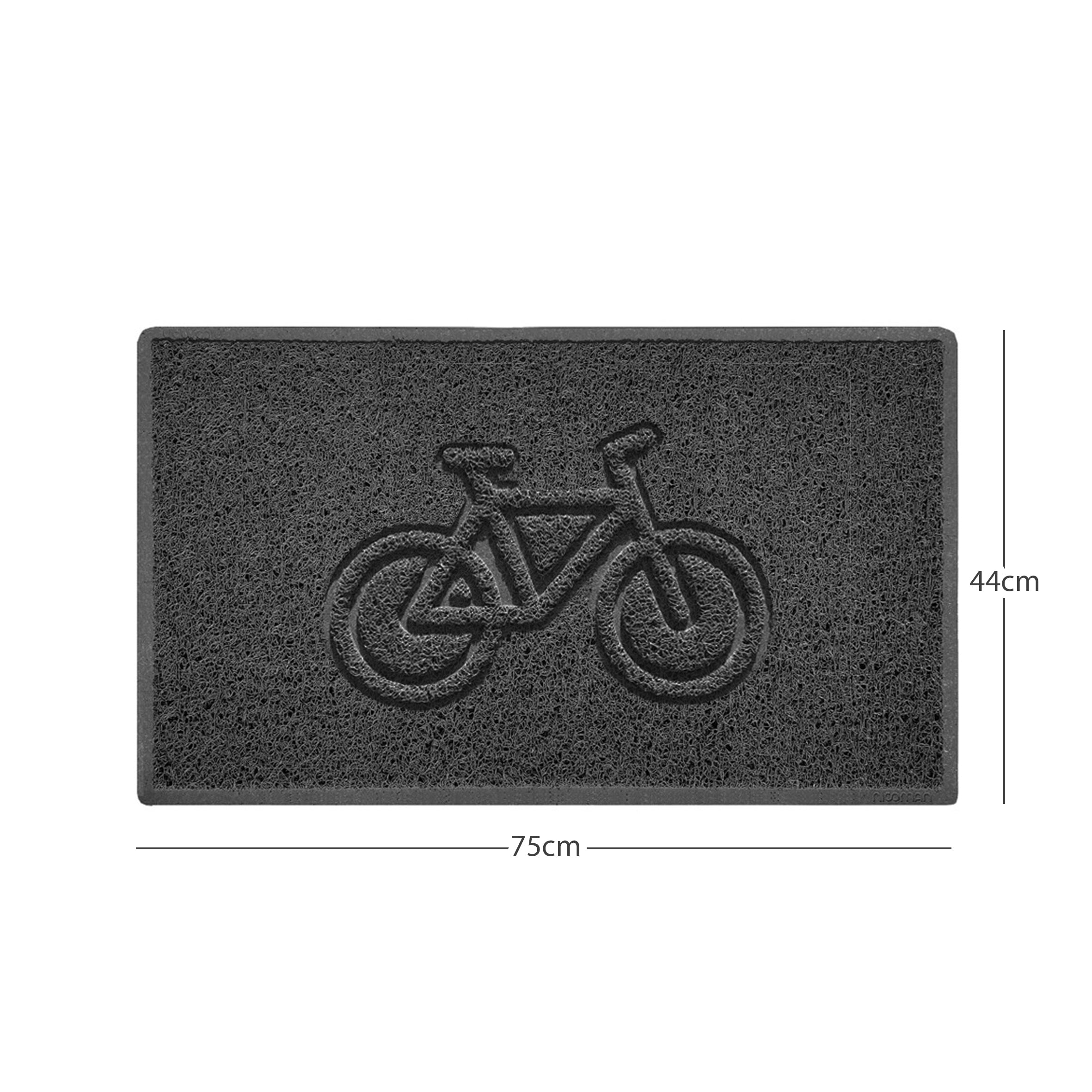 "Cycle" Grey Spaghetti Doormat