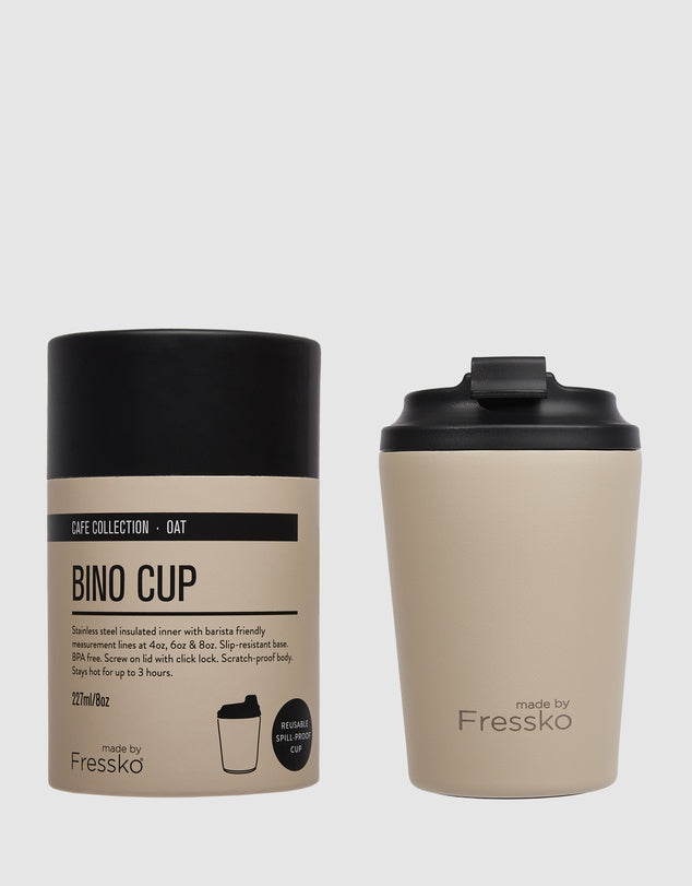 Fressko Reusable Cup/Travel Mug - Oat