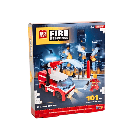 Block Tech Fire Response 101pcs Toy Set