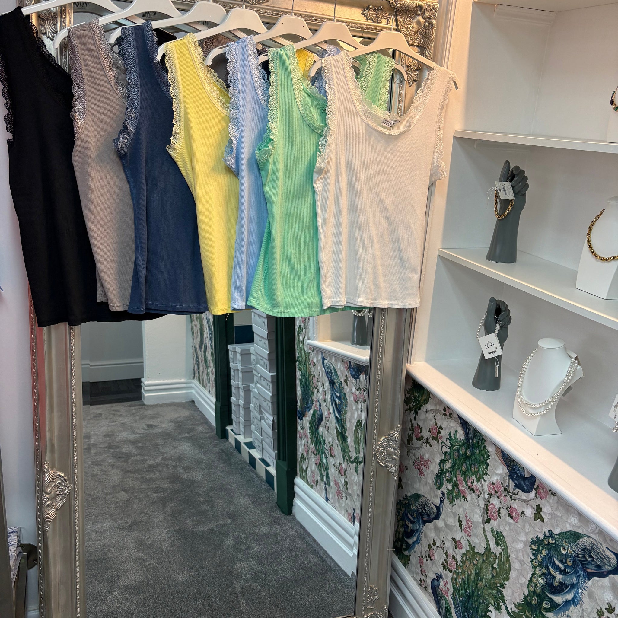 Luxtyle Vest Top | Sleeveless Stretch Camisole | One Size Fits 8–14