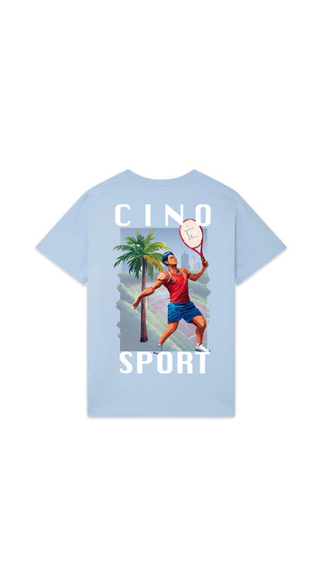 Tennis T-Shirt | Light Blue