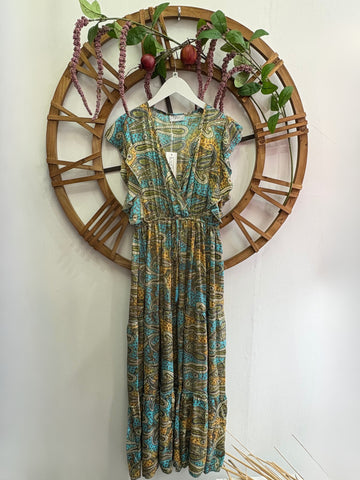 Luxtyle Bohemian Maxi Dress – One Size (Fits 8–16)